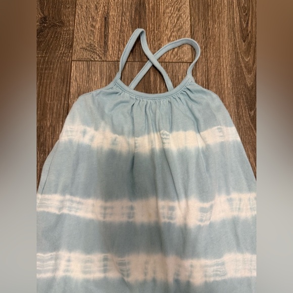 Burt's Bees Baby Twisted Tie Dye Organic Cotton Bubble Jumpsuit Size 12 M - Picture 2 of 4